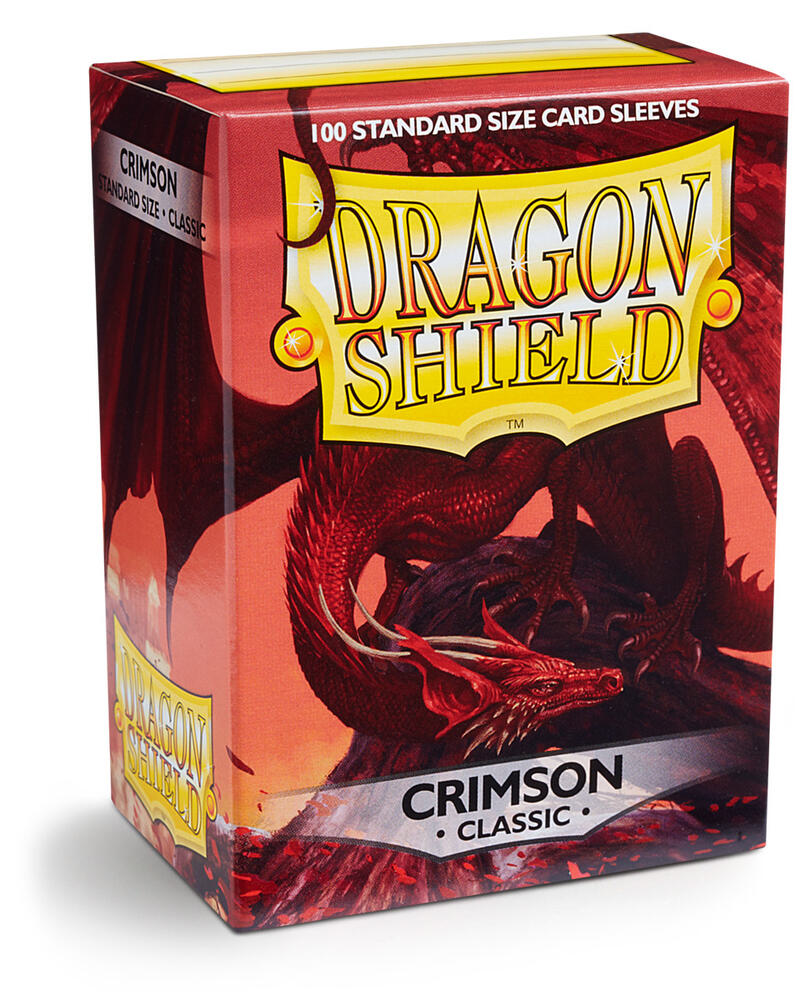 Dragon Shield Sleeves: Crimson (Classic) (100)
